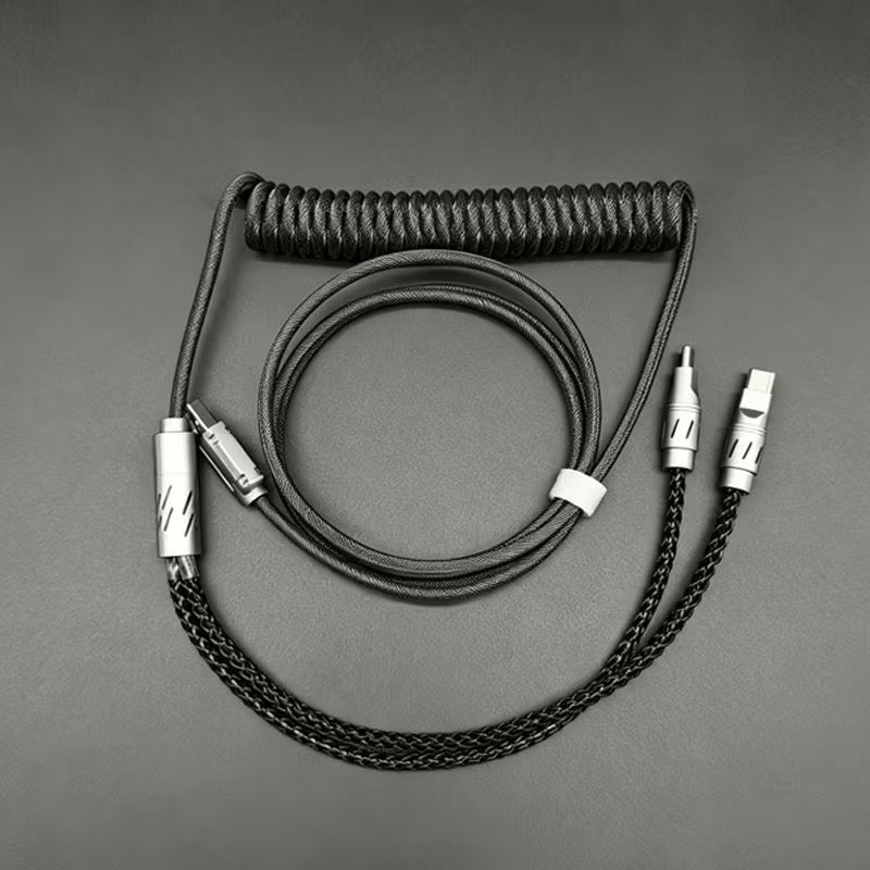 Star Light 8K Two-in-One Braided Gaming Aviator Cable