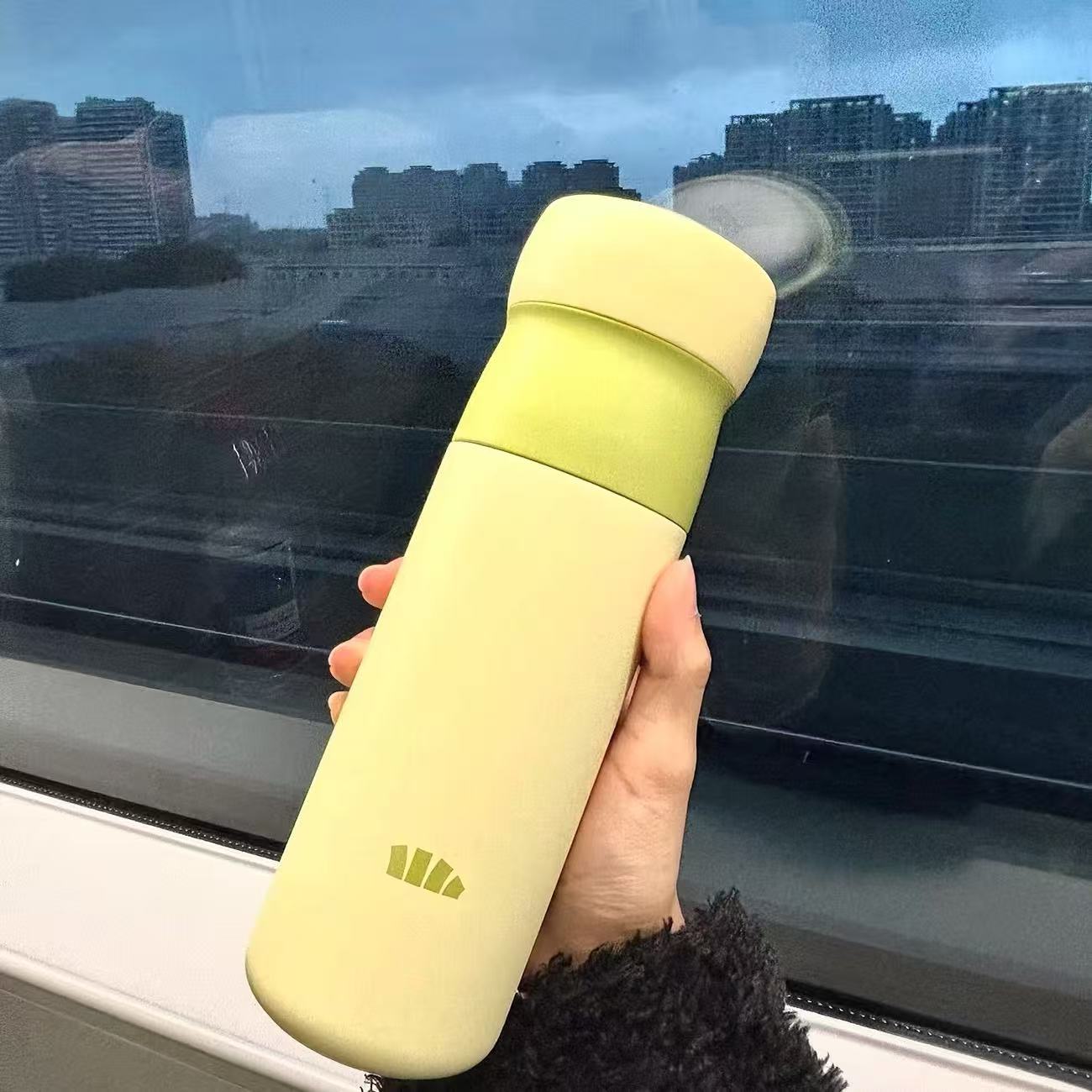 LC002戶外運動雙倉降溫保溫杯