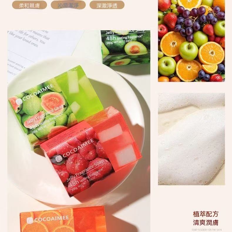 Fruit Transparent Jelly Scented Soap