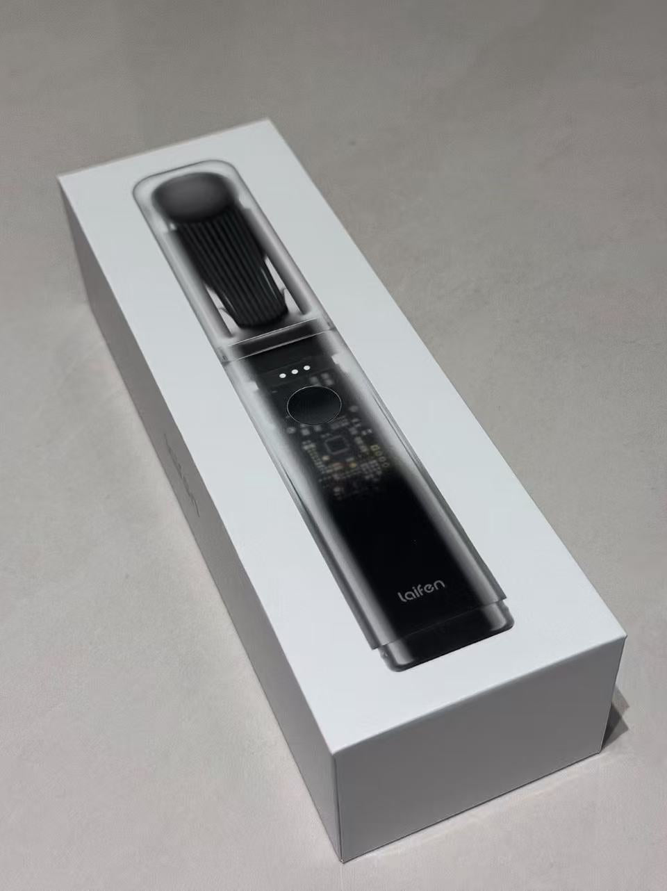 新款！折疊小風扇 AirFold 自然寬域大風 可拆卸軟膠包裹透明探索版