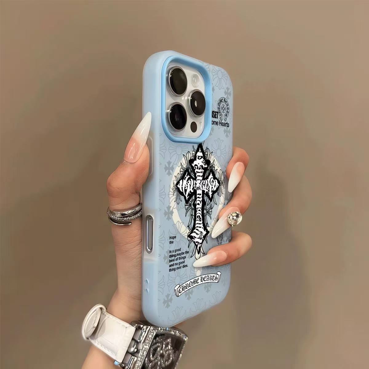 iPhone Simple Style Shockproof Phone Case