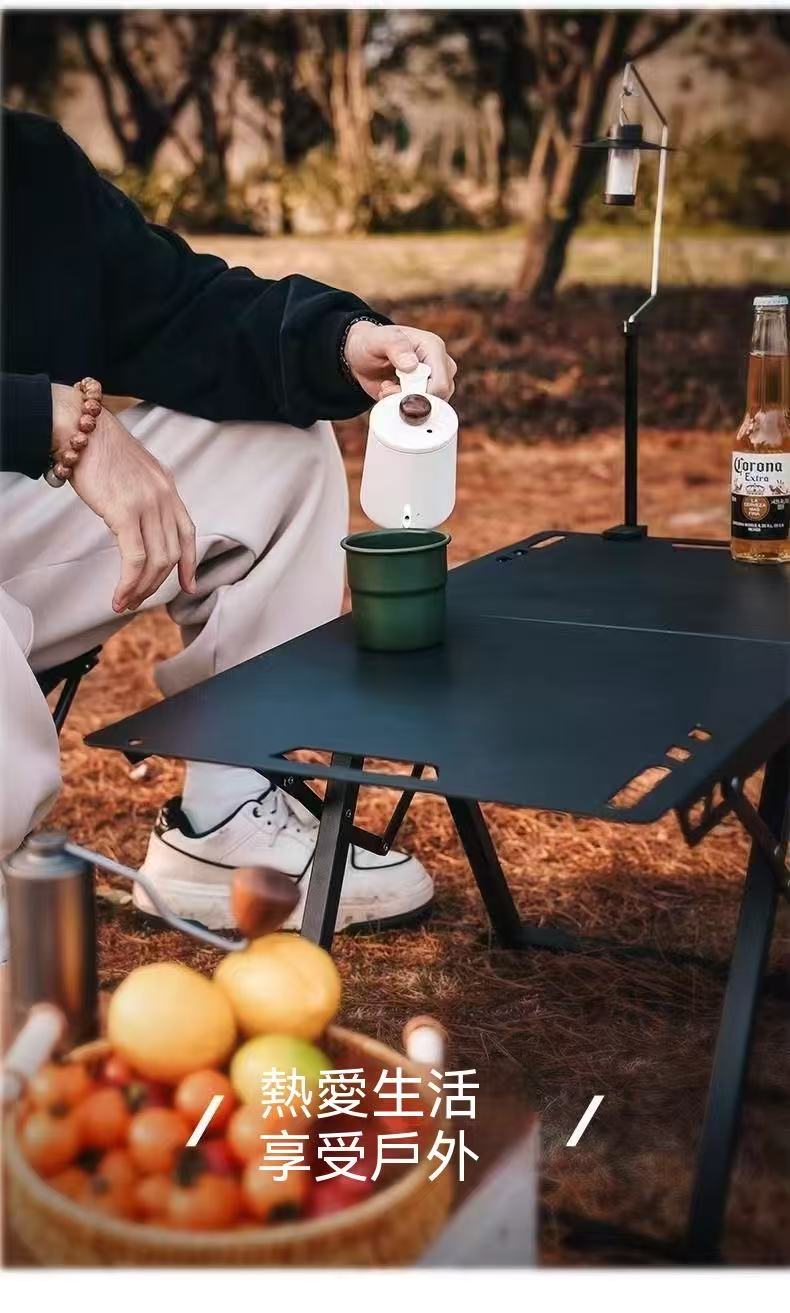 Outdoor folding table, lightweight camping, multifunctional tactical outdoor cooking