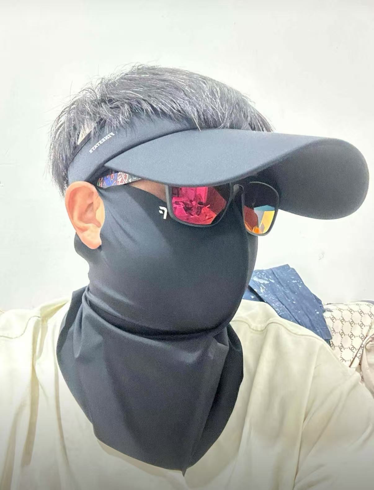 夏季穿搭戶外防曬三件套