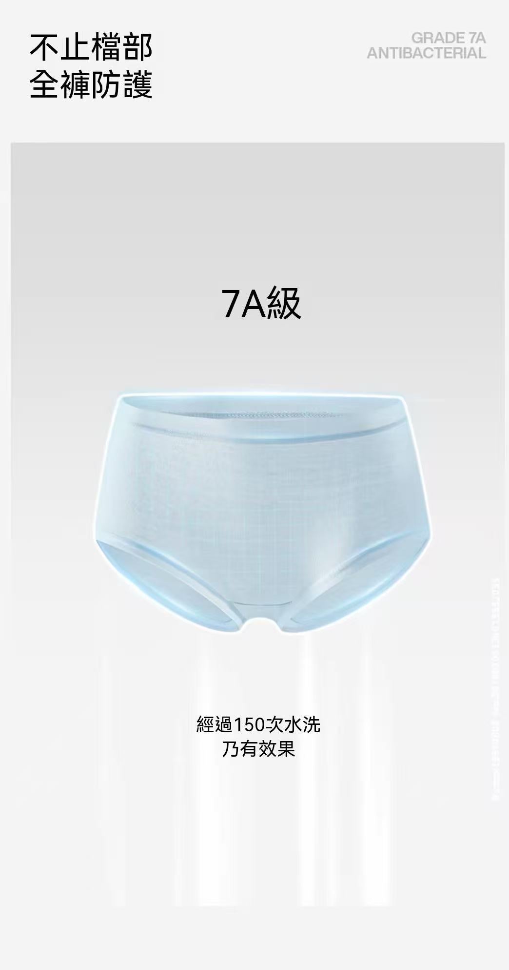 口袋旅行高腰全棉一次性內褲｜滅菌旅行日拋褲 潔淨潔癖褲（高定版本）