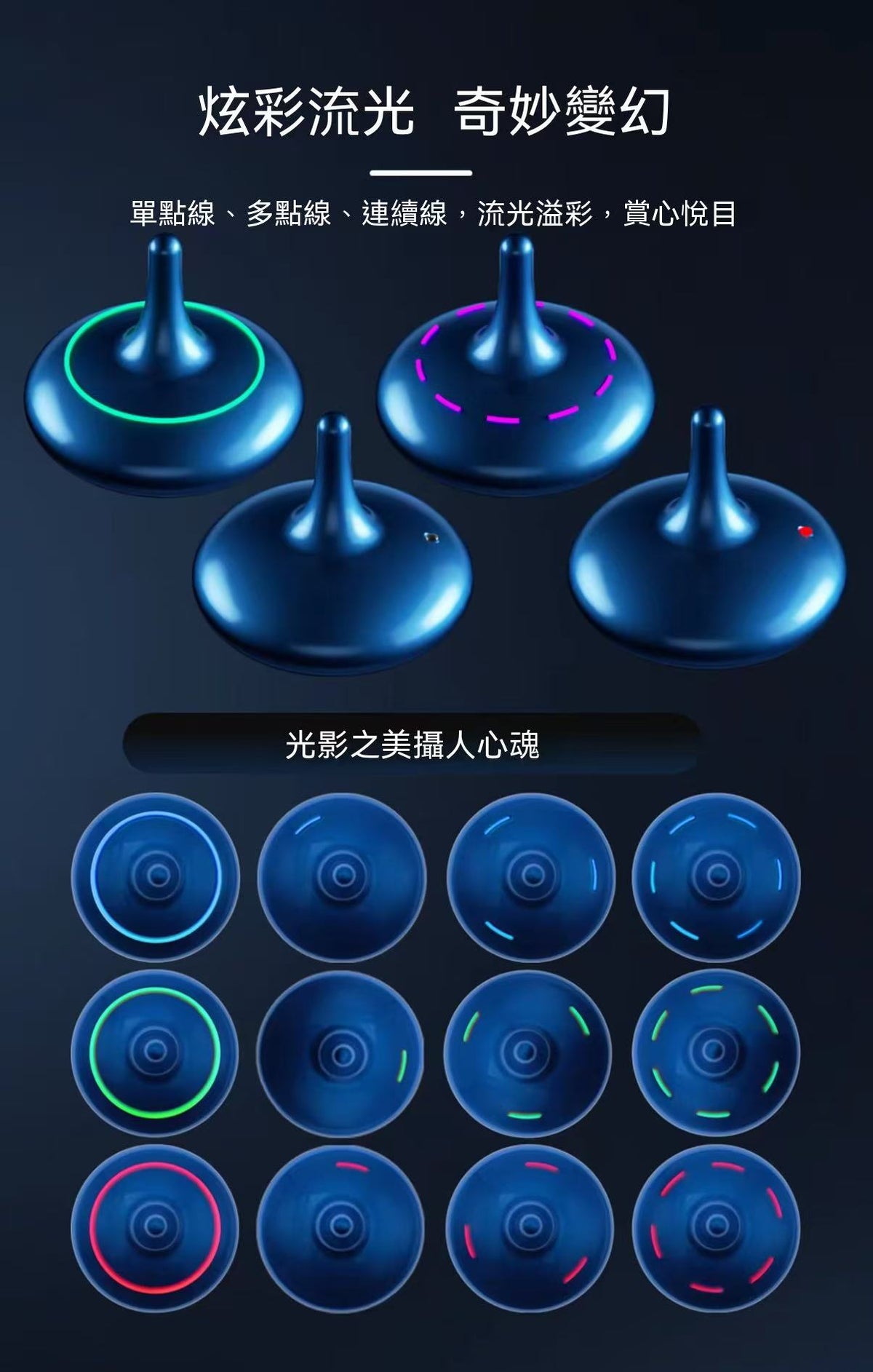 EKETOP spinning top! It spins for 4 hours, features a countdown timer, a real-life electric spinning top from Inception.