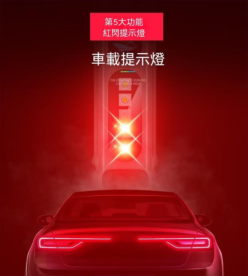 SMILING SHARK多功能鑰匙扣手電筒