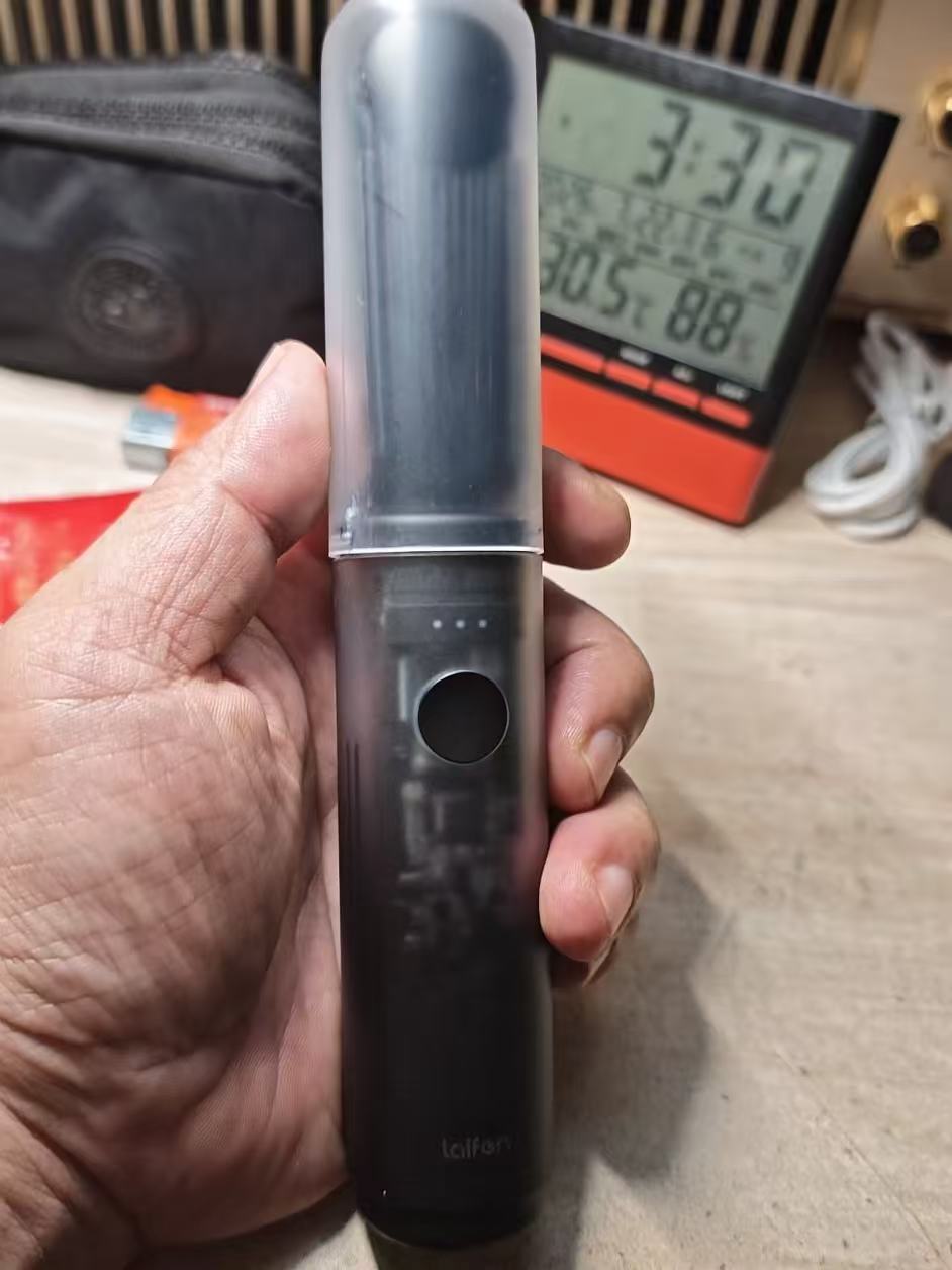 新款！折疊小風扇 AirFold 自然寬域大風 可拆卸軟膠包裹透明探索版
