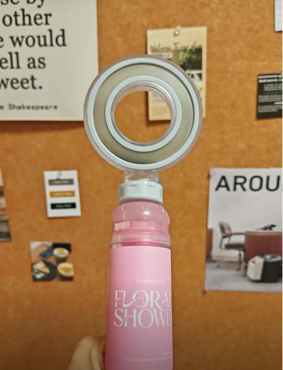 Space Ring VC Filtered High-Pressure Aromatherapy Shower Head
