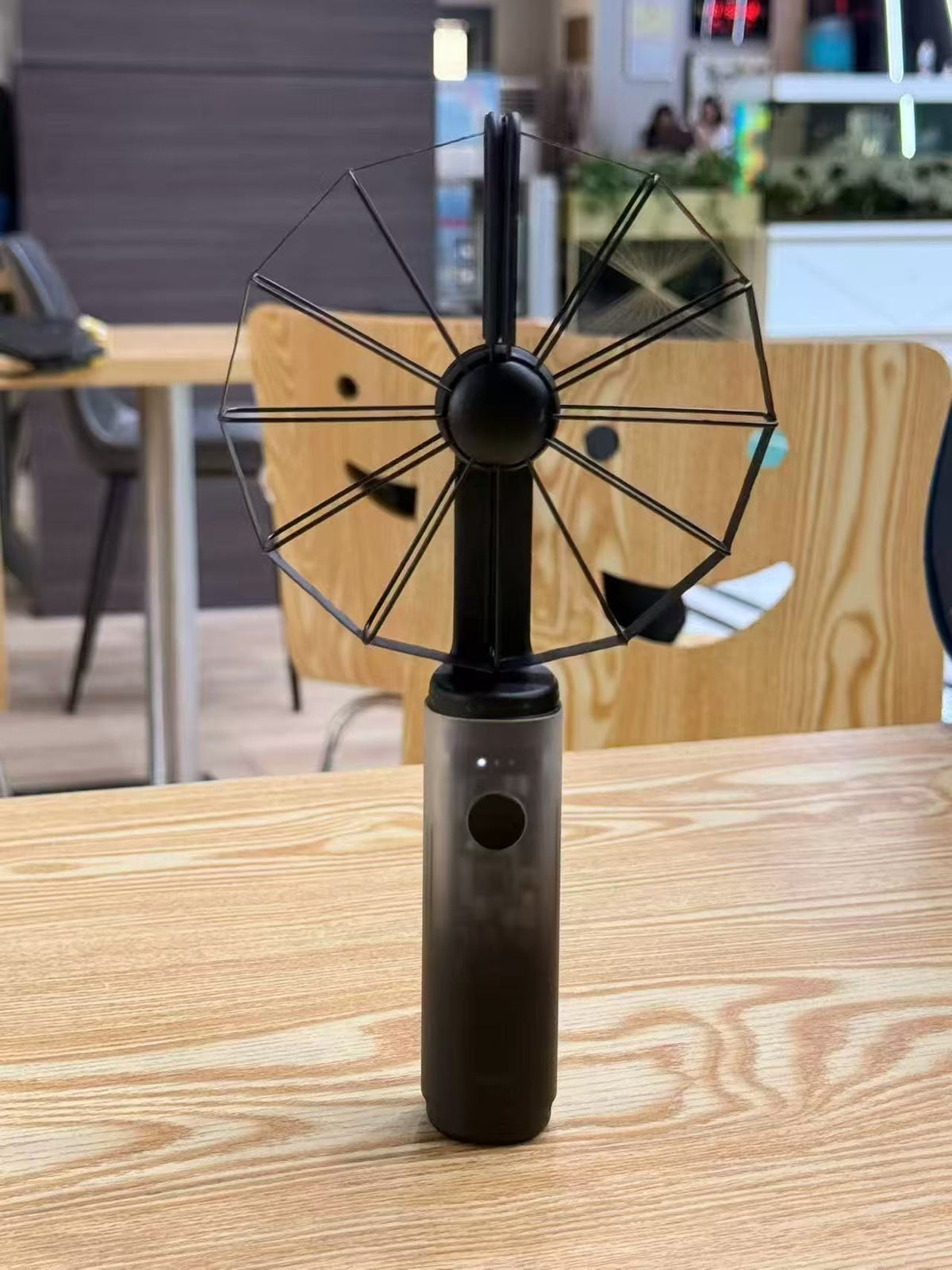 新款！折疊小風扇 AirFold 自然寬域大風 可拆卸軟膠包裹透明探索版