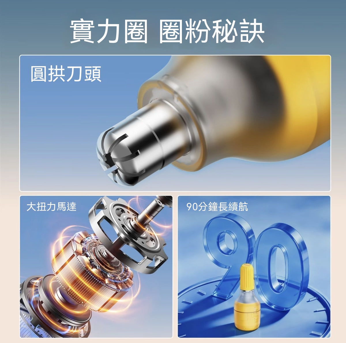 mini Portable Electric Nose Hair Trimmer
