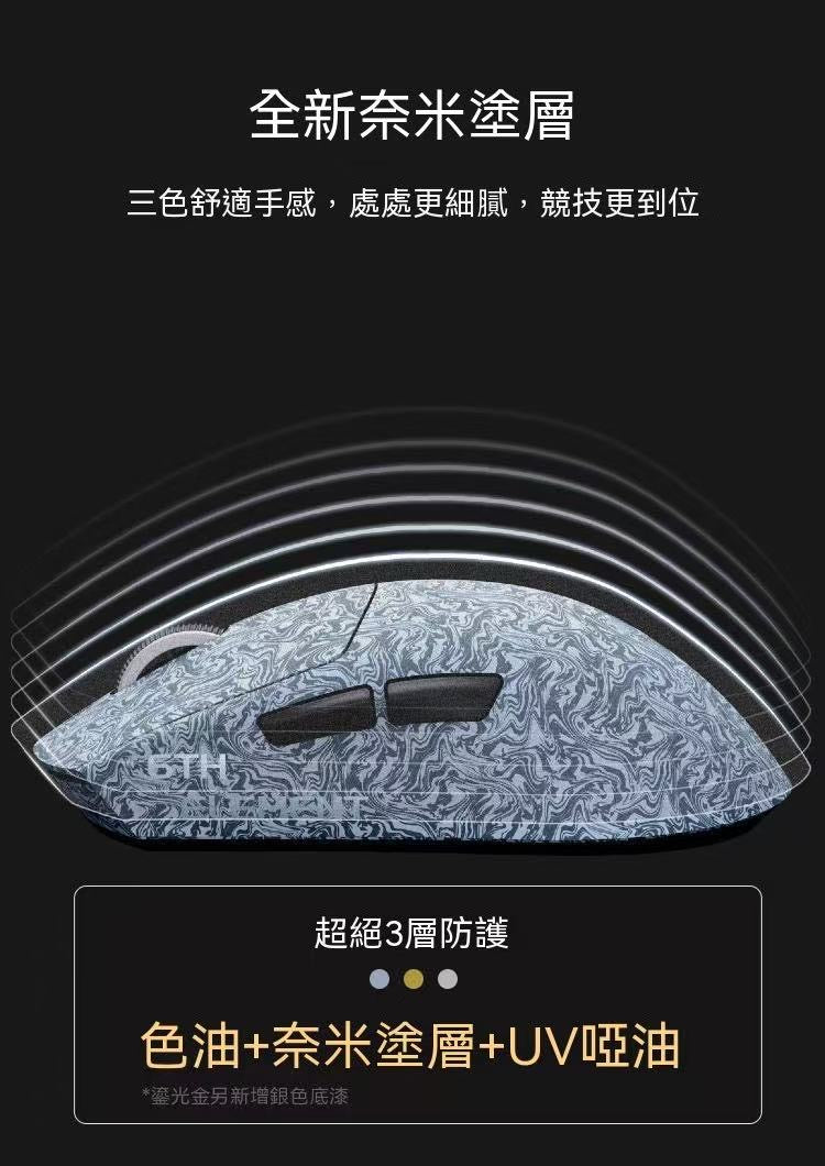MX301 PRO 複合碳纖維無線藍牙三模電競辦公遊戲滑鼠