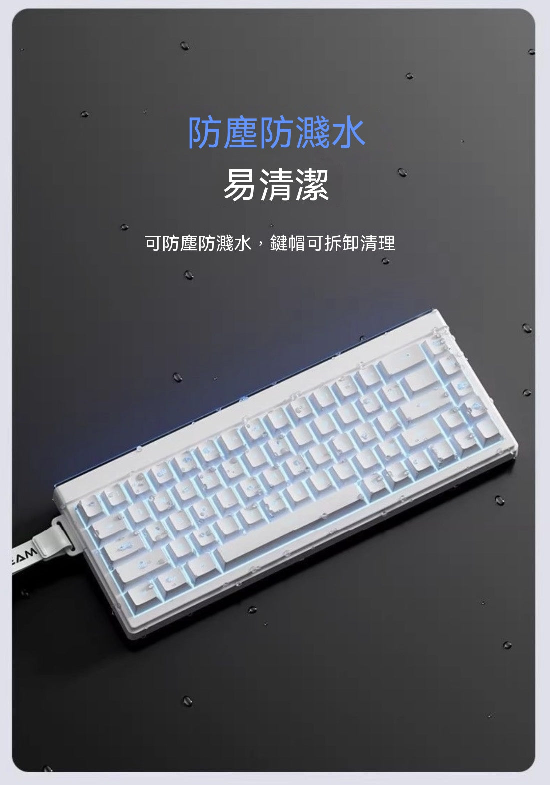 AIR68 Wireless Tri-Mode Backlit Keyboard