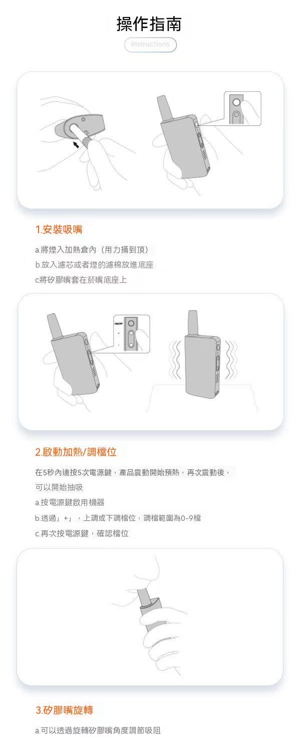 智能煙斗無耗材過濾器過濾煙嘴