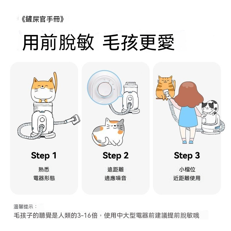 五合一寵物理毛器（低噪版）