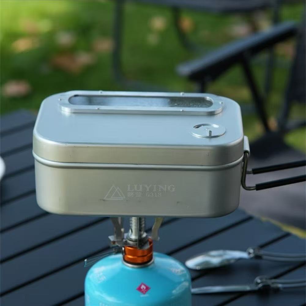 Ultra-thin Outdoor Card Stove, Portable Camping Cassette Stove