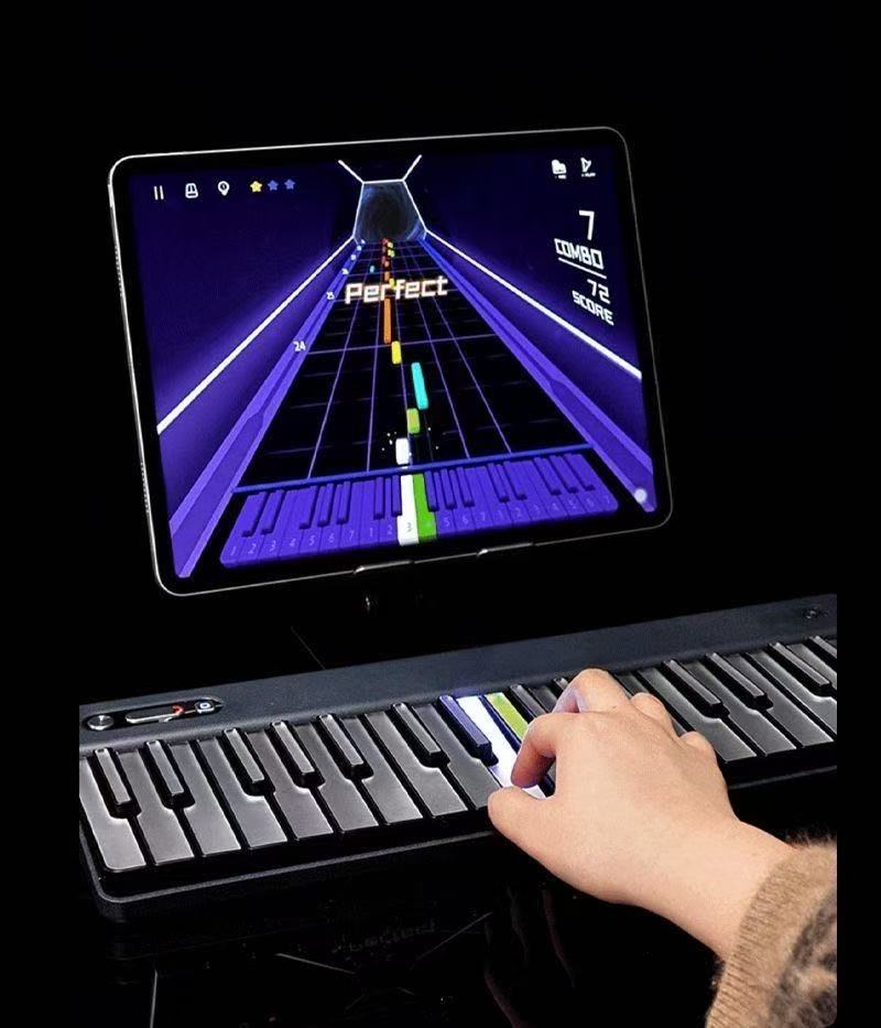 Music Code Auto Rainbow Electronic Organ Speaker Band Student