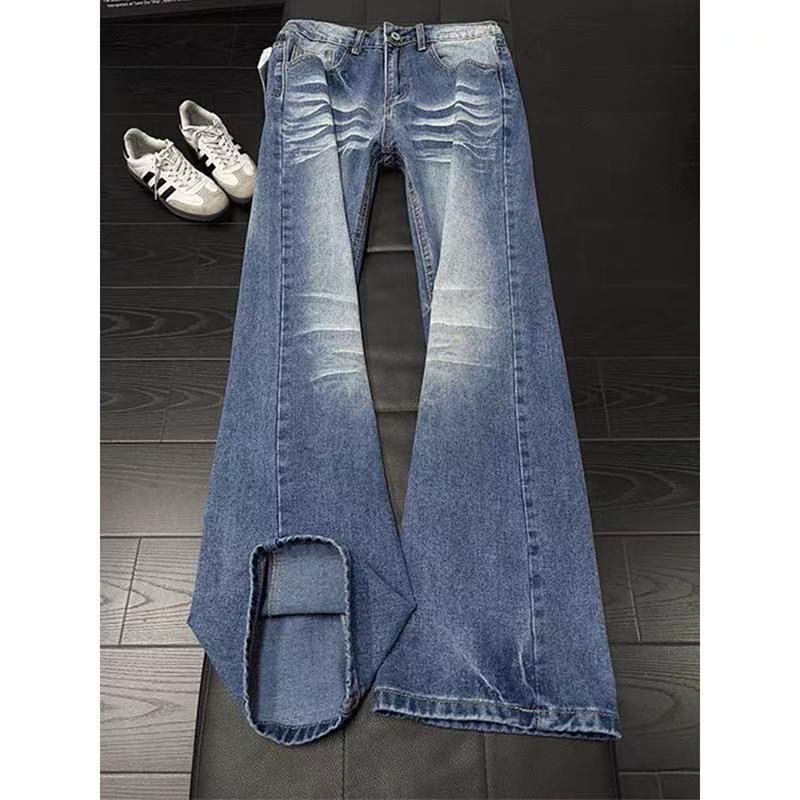 American retro high-waisted flared jeans (superior fit)