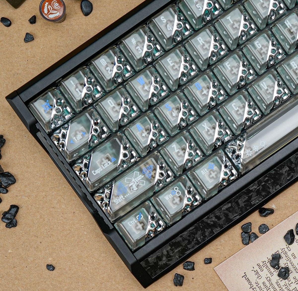 Womier & Ouzhid Quantum Honeycomb Hollow Keycap