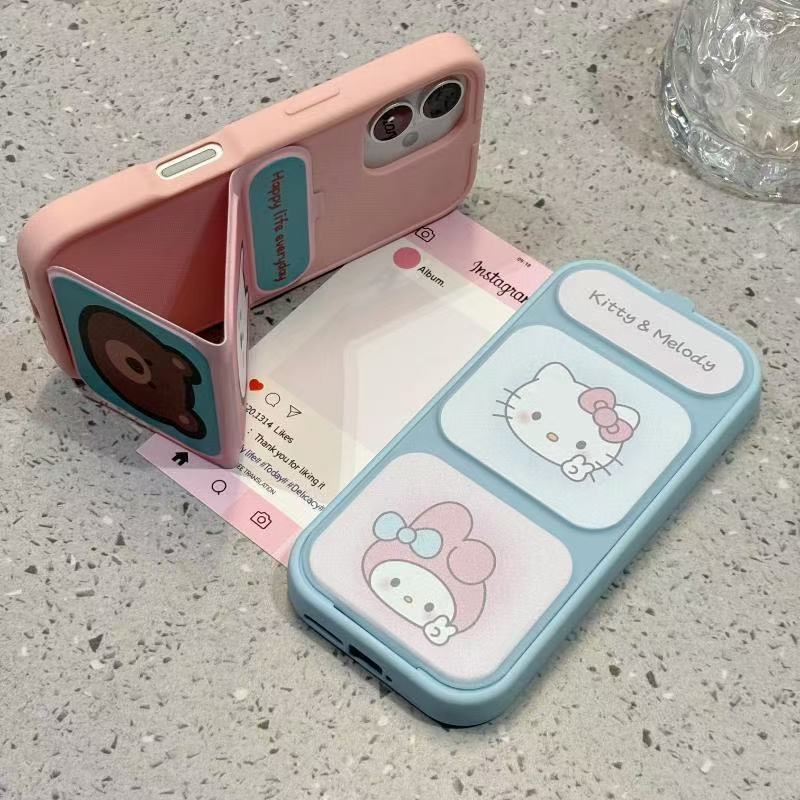 miffy米菲兔表情翻蓋支架手機殼