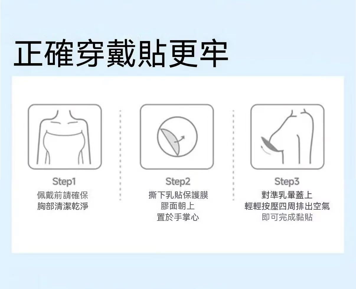 DC Breathable Invisible Nipple Covers