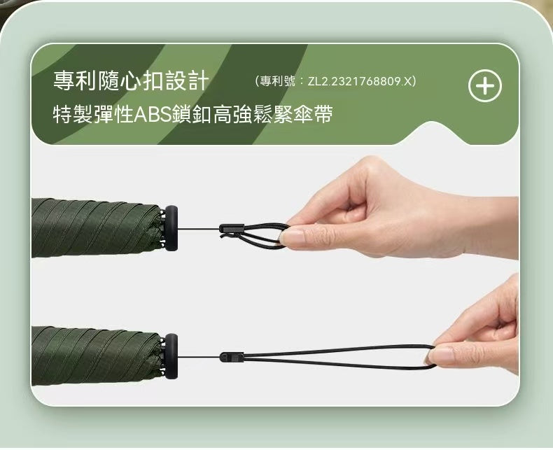 超輕鉛筆傘加大款德國紅點獎碳纖維超輕三折便攜晴雨傘