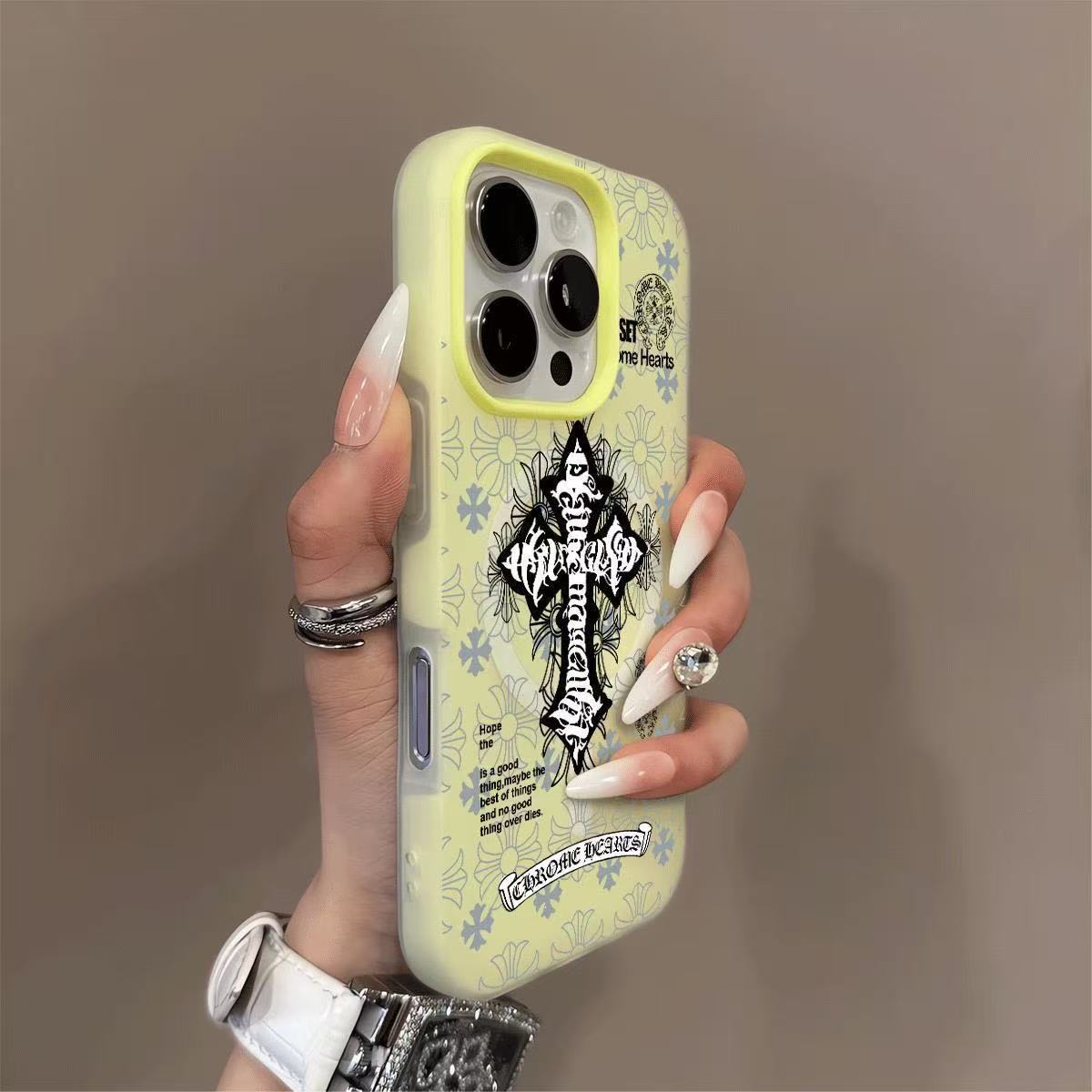 iPhone Simple Style Shockproof Phone Case