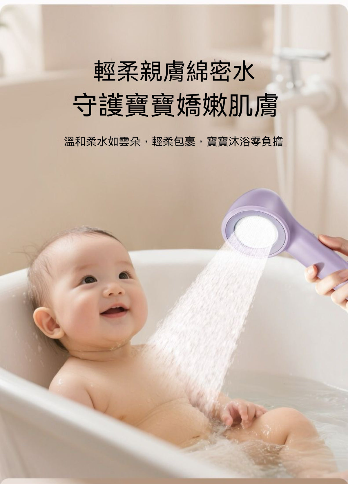 多功能增壓噴槍花灑組｜三種水花・可拆洗防堵