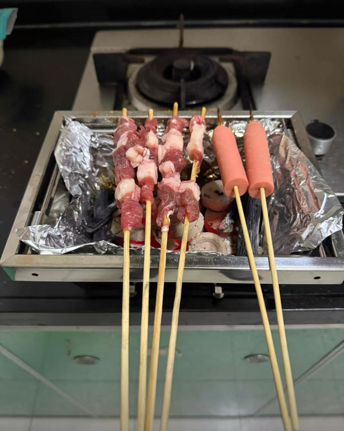 戶外不鏽鋼露營便攜折疊卡片爐