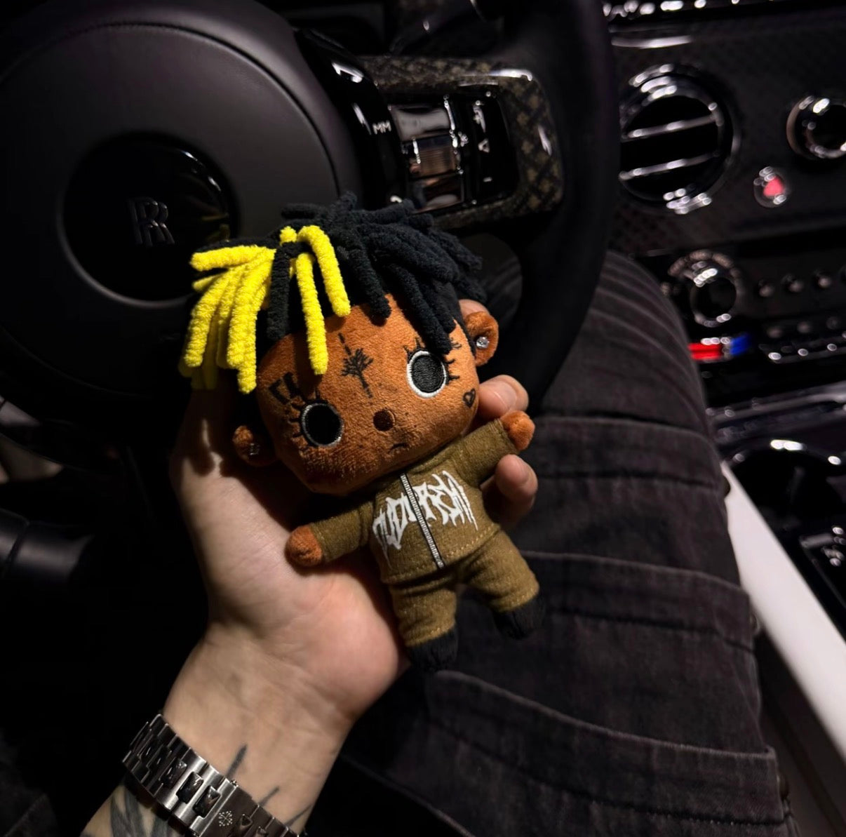 XXX*COS Limited Edition NFC Music Trendy Plush Keychain