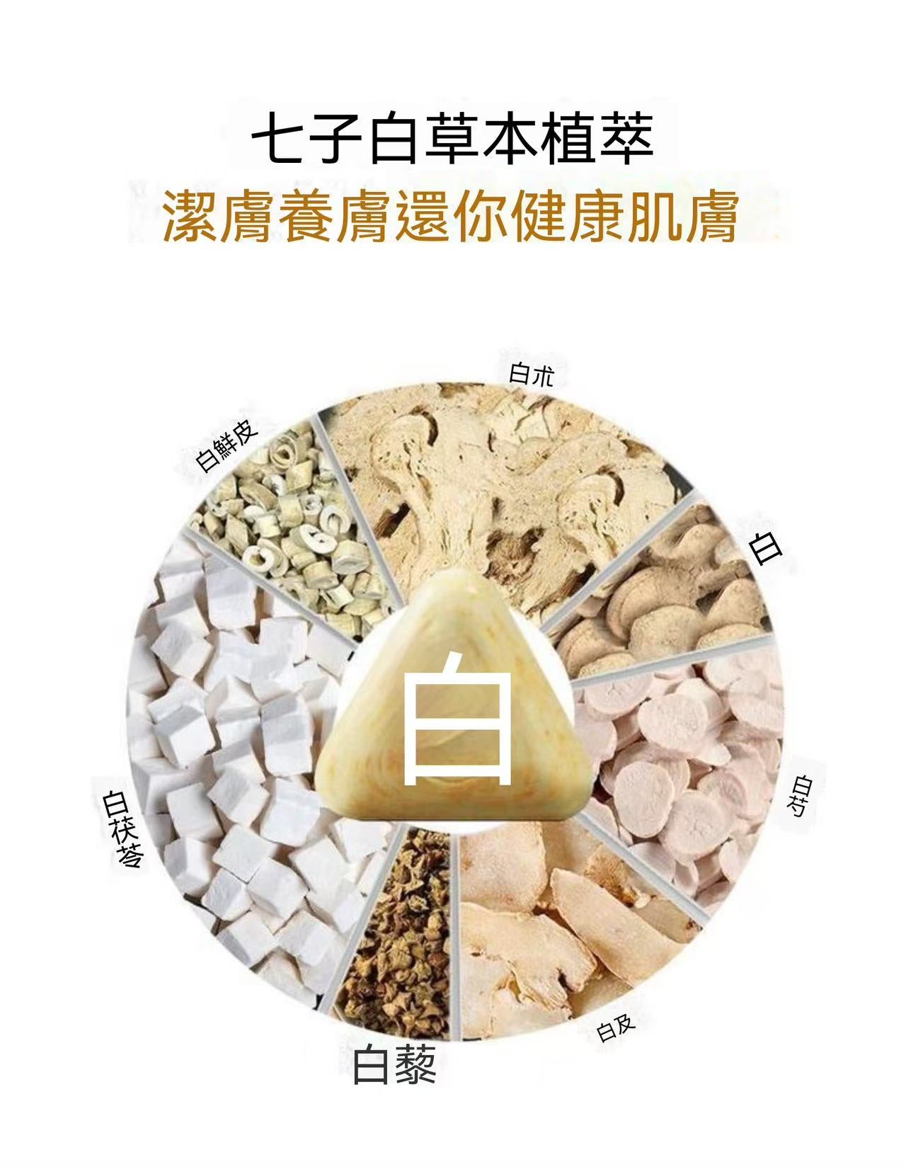 天然草本潔面皂