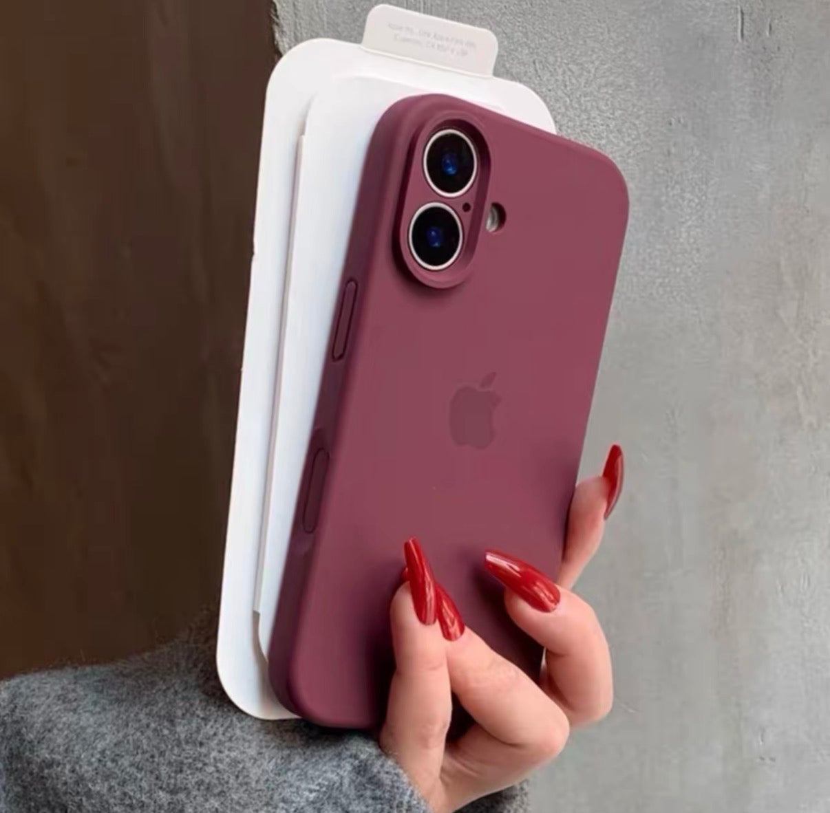 iPhone全包鏡頭簡約潮流防摔手機殼