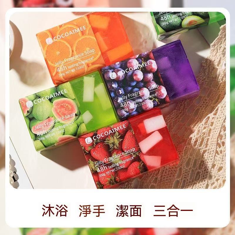 Fruit Transparent Jelly Scented Soap
