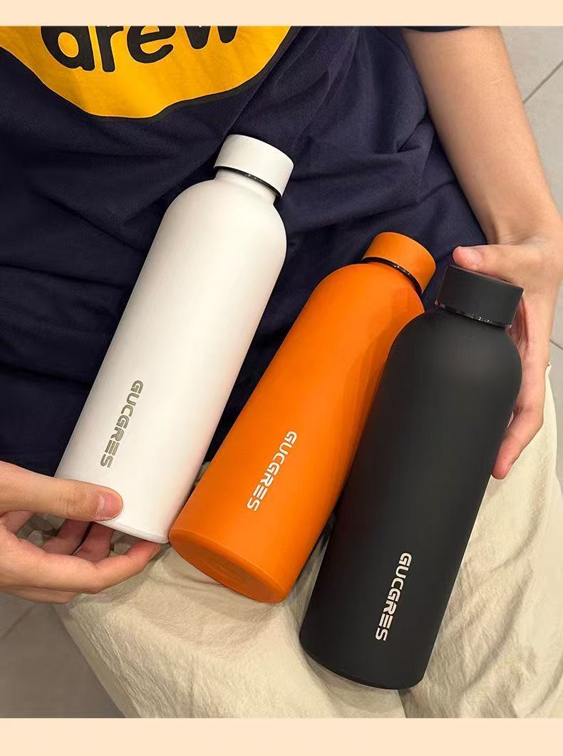 Minimalist Frosted Portable Sports Water Bottle (Summer Sale Price 🧧)