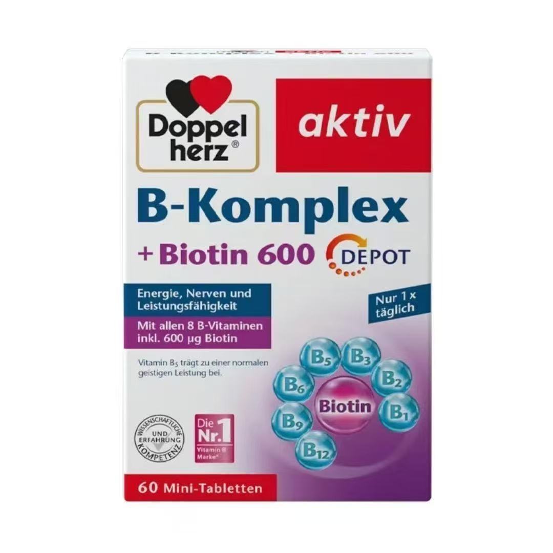 Doppelherz B-Vitamins + Biotin Tablets