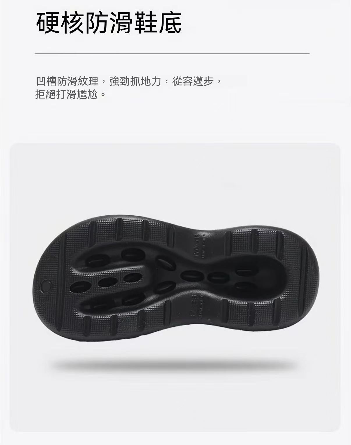 Women's 8.5cm heightened platform flip-flops for outdoor wear
