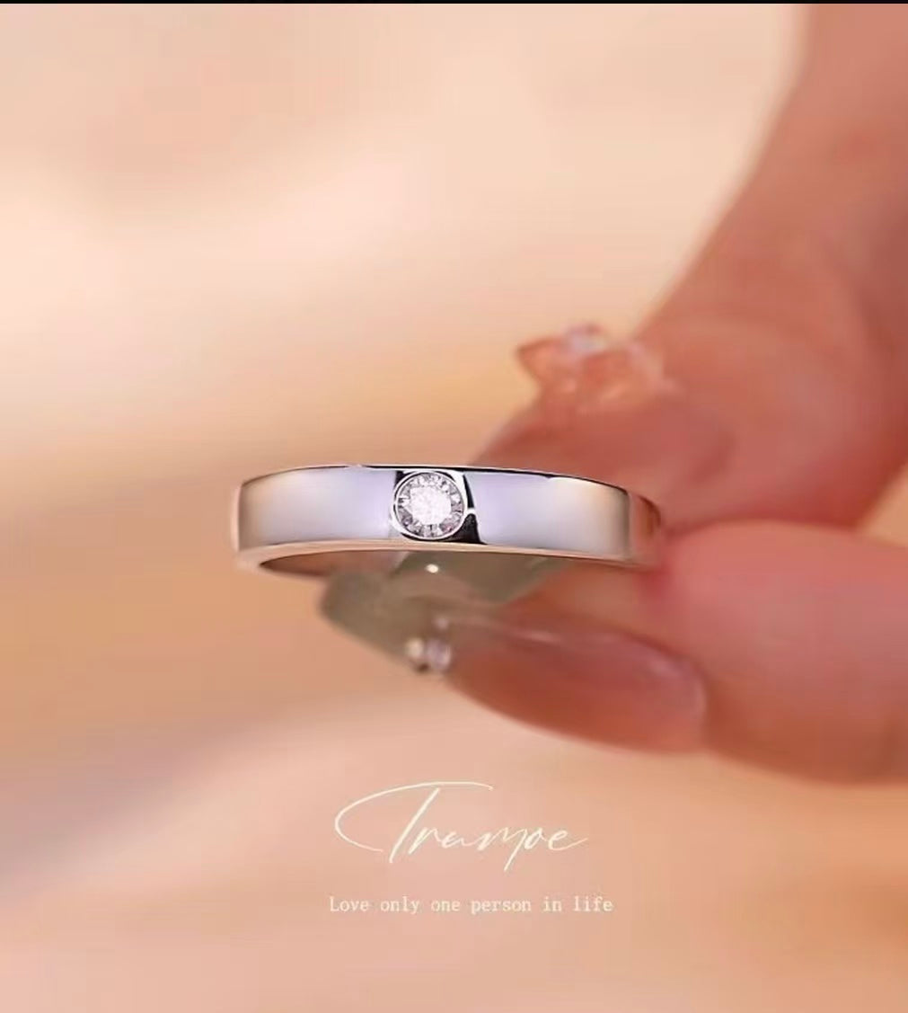 High-end designer gold and silver rings / Versatile couple's style!