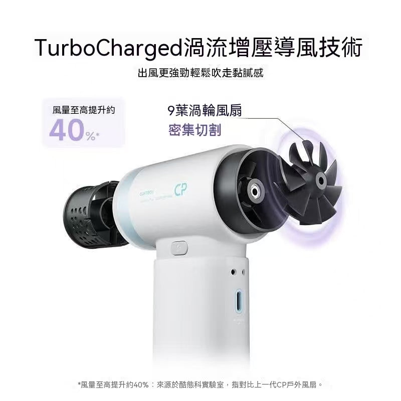 Modular Handheld Fan + Power Bank Two-in-One Outdoor Cooling Device