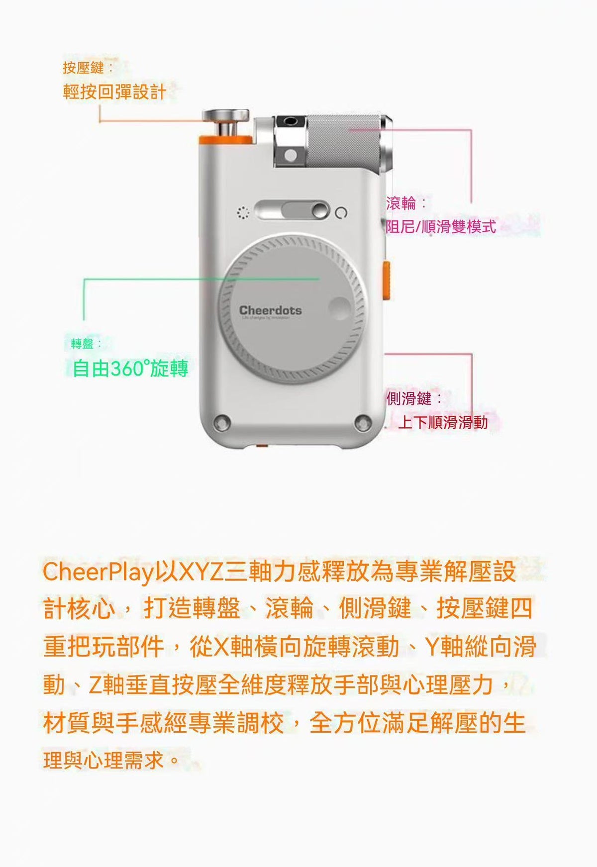 CheerPlay Smart Handheld Remote Control