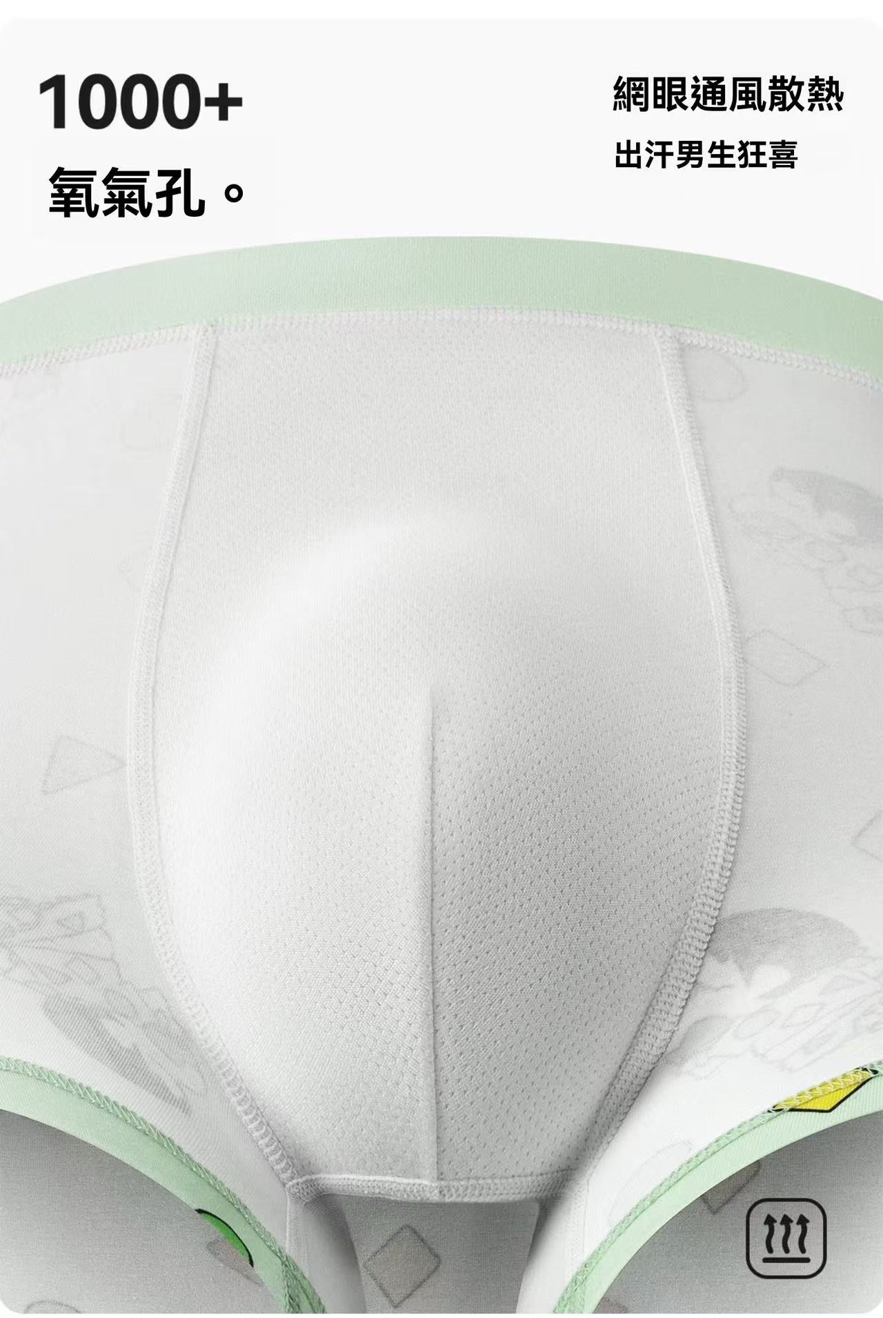 【3-piece gift set】Crayon Shin-chan collaboration men's boxer briefs