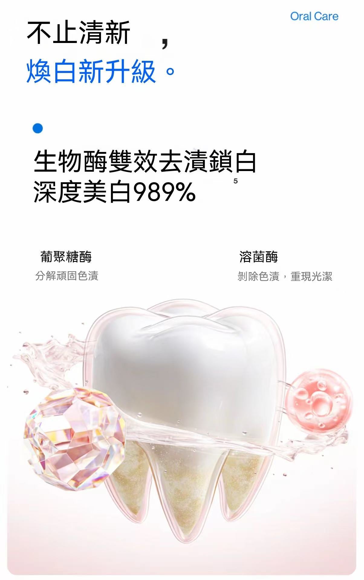 usmile煥白清新香水牙膏
