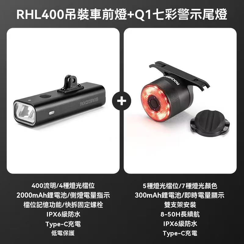 自行車燈夜騎強光手電筒防雨水地公路車前燈