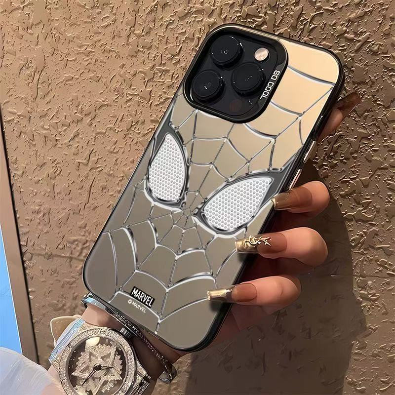 Silver Spider-Man Holographic Phone Case