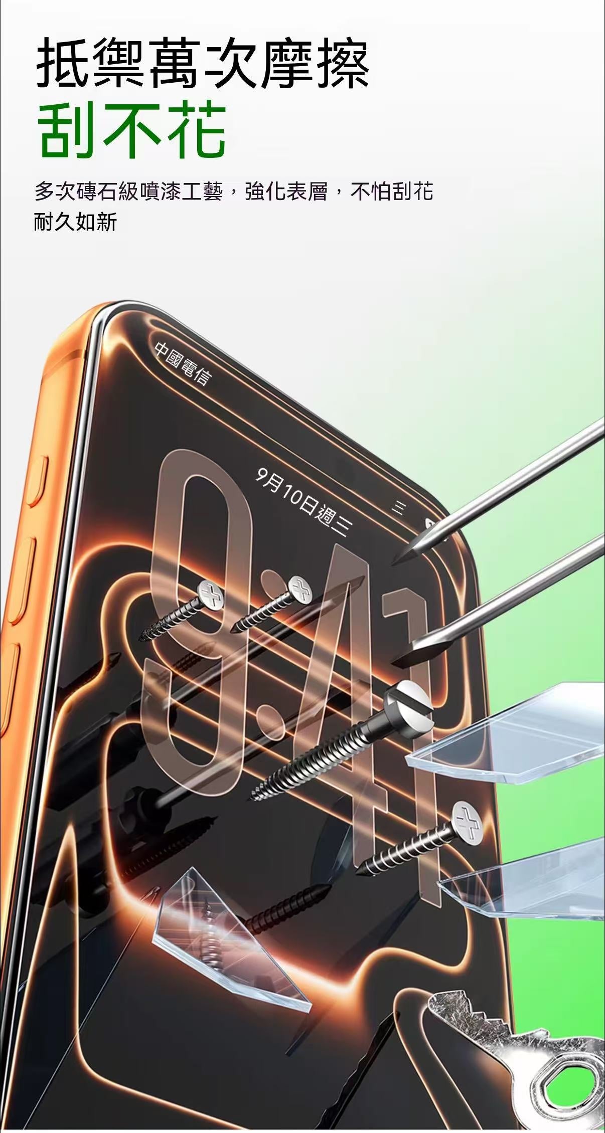 3D熱彎鋼化膜｜適用iPhone系列