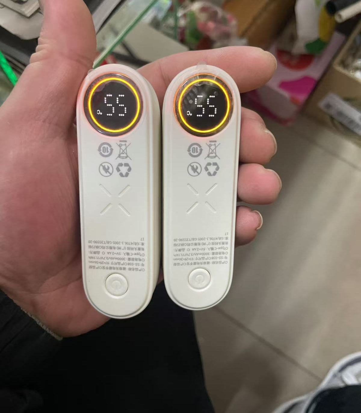 【3C認證】雙磁吸暖手寶一分二雙手同時暖冬季暖手取暖必備